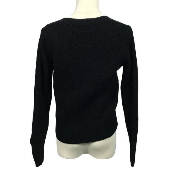 🖤 Chic & Cozy Banana Republic Black Sweater - Size S 🖤 - Picture 2 of 5